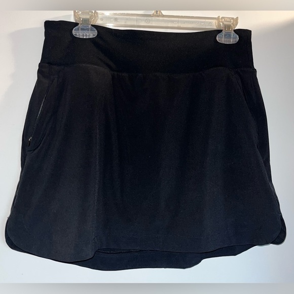 Eddie Bauer Women's Sightscape Horizon Pull-On Skort Black S Small Stretch - Picture 1 of 9